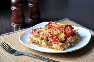 Лазанья с фаршем