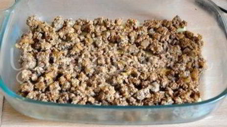 лазанья с фаршем