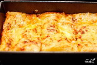 Лазанья с куриным фаршем