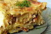 Лазанья с курицей