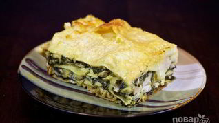 Лазанья с курочкой