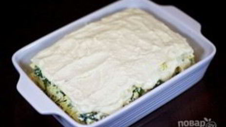 лазанья с курочкой