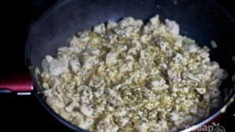 лазанья с курочкой