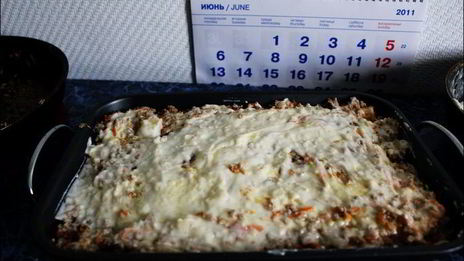 лазанья с лавашом