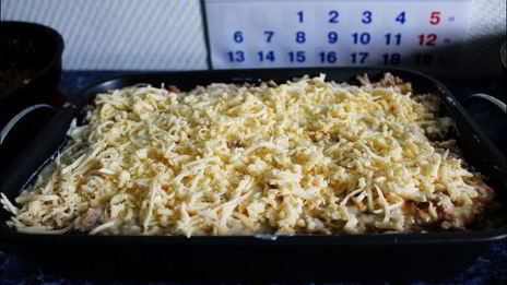 лазанья с лавашом