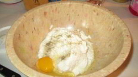 лазанья с морепродуктами