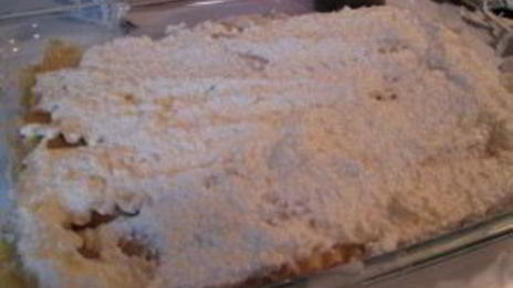 лазанья с морепродуктами