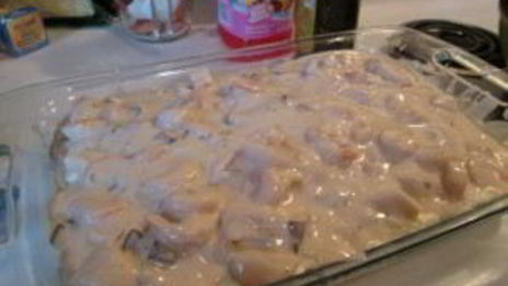 лазанья с морепродуктами