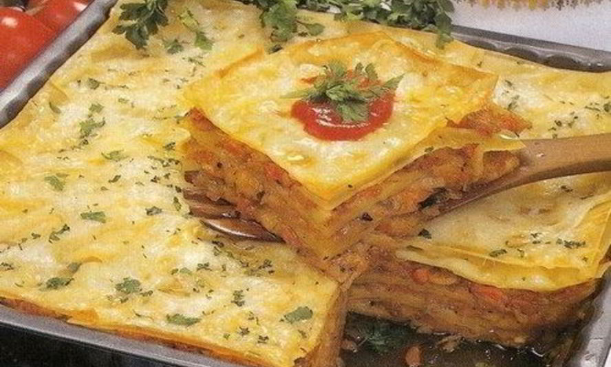 Рецепт лазаний с мясным фаршем и капустой