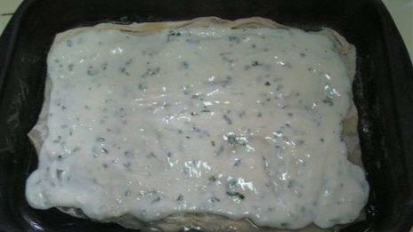 лазанья с мясным фаршем