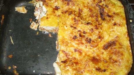 лазанья с мясным фаршем