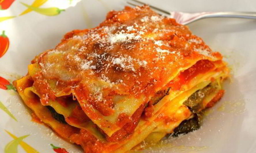 Рецепт лазаний с овощами-гриль