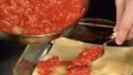 лазанья с рикоттой и баклажанами