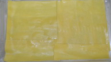 лазанья с рикоттой и ягодным ассорти