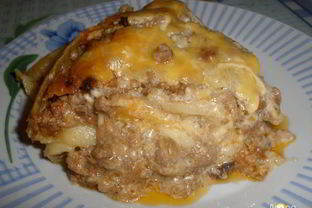 Лазанья с соусом бешамель