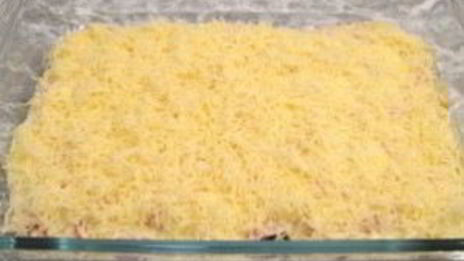 лазанья с сыром и ветчиной