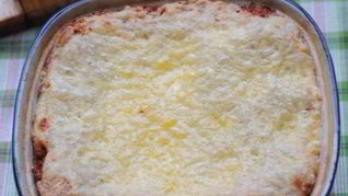 Лазанья с сыром Ламбер