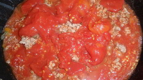 ленивая лазанья с вермишелью