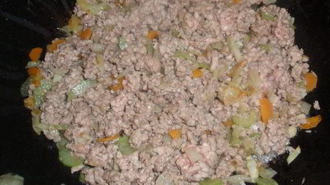 ленивая лазанья с вермишелью