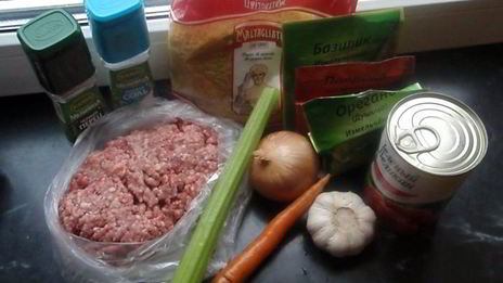 ленивая лазанья с вермишелью