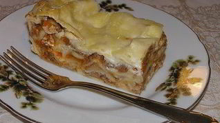 Моя мясная лазанья