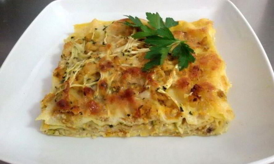 Рецепт рыбной лазанья с рыбой pescatore