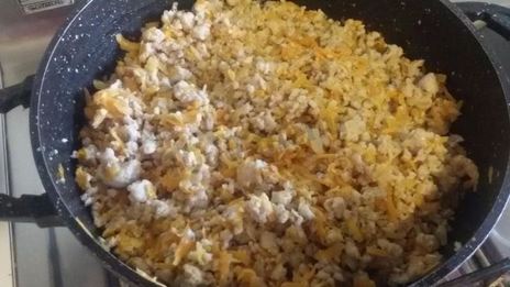 рыбная лазанья с рыбой pescatore