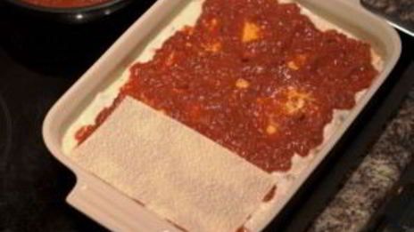 рыбная лазанья