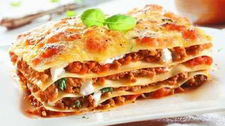 Традиционная лазанья болоньезе