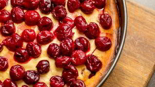 Ягодно-творожная лазанья