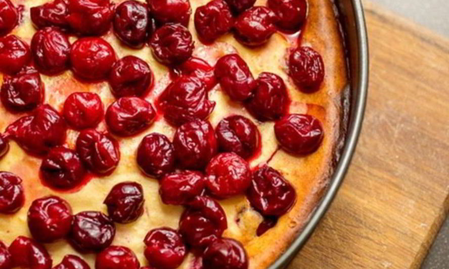 Рецепт ягодно-творожной лазанья