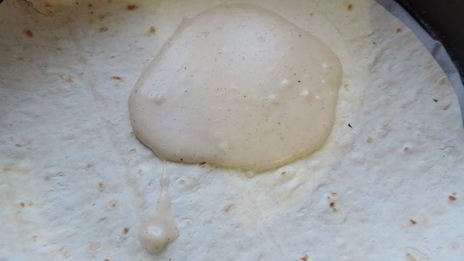 зеленая лазанья на лаваше