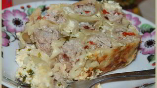 Каннеллони под сливочно-яичным соусом