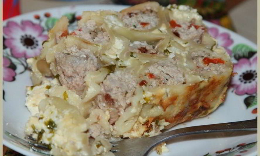 Рецепт каннеллонь под сливочно-яичным соусом