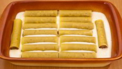 каннеллони с мясной начинкой