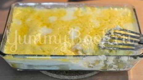 каннеллони с мясом под соусом бешамель