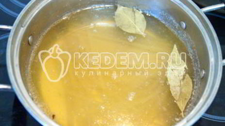 лапша с куриной печенью