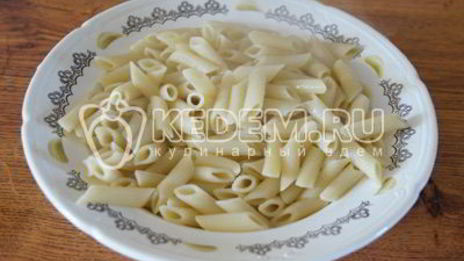 макароны с лисичками