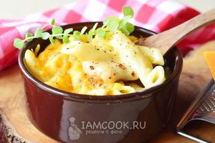 Макароны с сыром по-американски