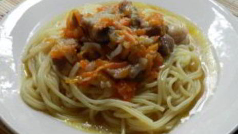 макароны со свининой в мультиварке