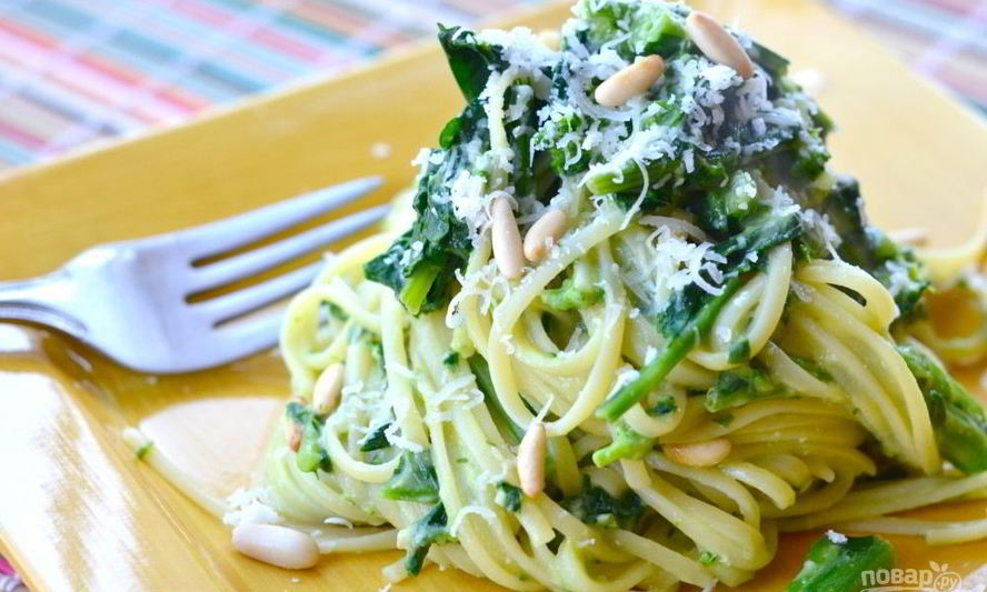 Рецепт пасты лингвини