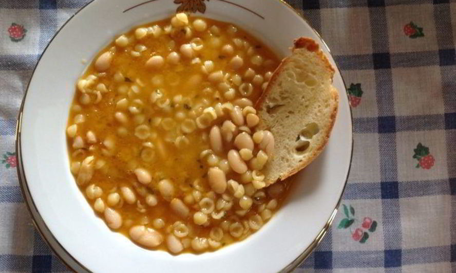 Рецепт пасты с фасолью