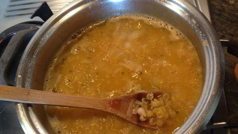 паста с фасолью