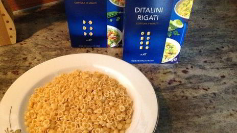 паста с фасолью