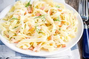 Паста с грибным соусом