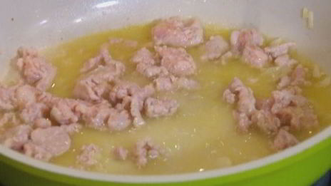 паста с колбасками и радиккио