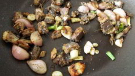 паста с копченой мойвой