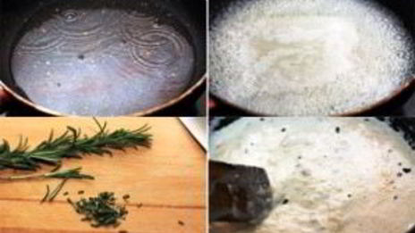 паста с лососем и сыром