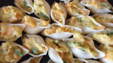 паста с полентой