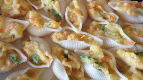 паста с полентой